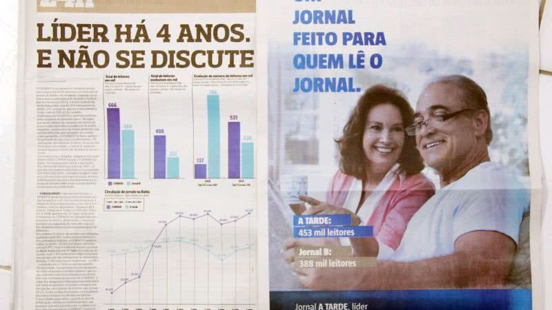 Imagem Guerra dos jornais: A Tarde afirma que reassume liderança, Correio contesta