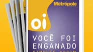 Imagem Jornal da Metrópole: "oi, você foi enganado, simples assim"