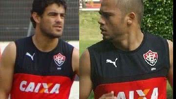 Imagem Após briga em treino, Vitória pune Luis Aguiar e Adriano