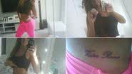 Imagem Nicole Bahls apaga tatuagem com nome do ex