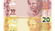 Imagem BC lança semana que vem notas de R$ 10 e R$ 20 da segunda família do real