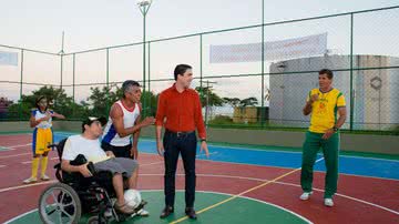 Imagem Prefeito de Madre de Deus inaugura obras na cidade