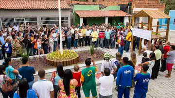 Imagem Prefeitura de Madre de Deus inaugura praça no bairro do Suape
