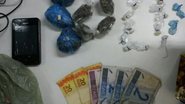 Imagem PM prende homem com drogas em Pirajá