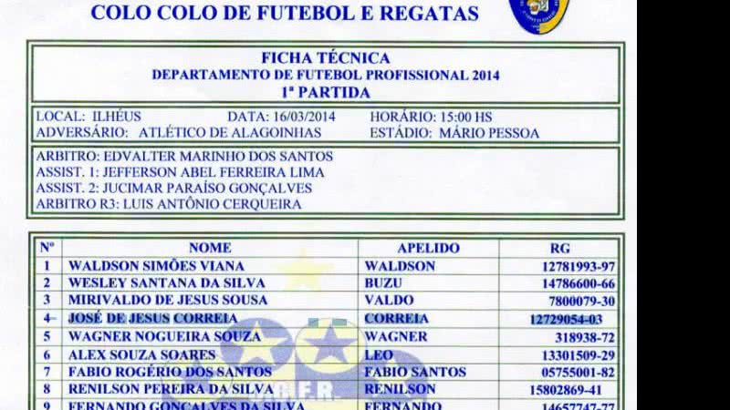 Imagem Bomba: Jacobina denuncia jogador irregular no Colo-Colo