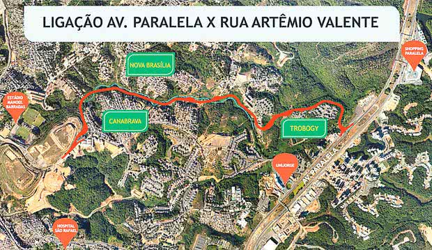 Imagem Via Expressa Barradão: dirigente diz que alvará da Sucom trava obras