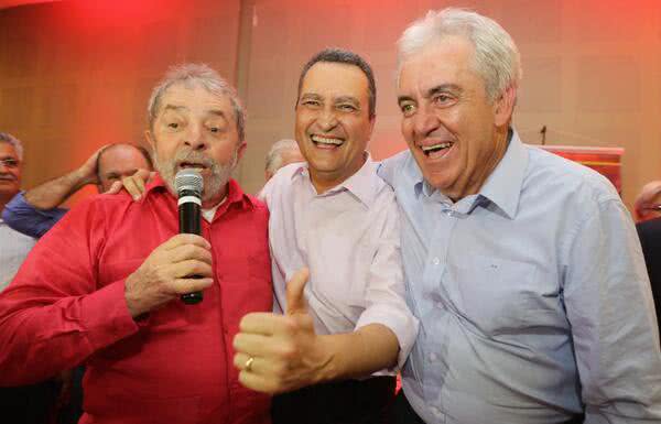 Imagem Rui Costa "aquece" com Lula e Otto para a convenção do PT