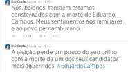 Imagem Morre Eduardo Campo: "a eleição perde um pouco do seu brilho", diz Rui