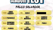Imagem Com ausência de Belo, Salvador Fest irá estender shows do palco principal
