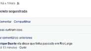 Imagem Mulher pede socorro pelo Facebook ao ser sequestrada e violentada