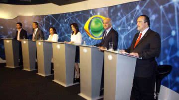 Imagem Debate da Band: Lídice diz que Rui é inimigo número 1 do funcionalismo público