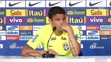 Imagem "Não estou com nada engasgado", dispara Thiago Silva após críticas