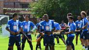 Imagem Sem Maxi e Rhayner, Bahia faz treino físico no Fazendão
