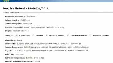 Imagem Coordenador executivo da Sedes vaza dados da Babesp antes da pesquisa terminar