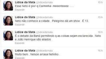 Imagem Lídice da Mata dispara: ACM Neto é pior que Carminha