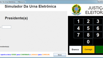 Imagem TSE lança simulador da urna eletrônica