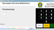 Imagem TSE lança simulador da urna eletrônica