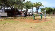 Imagem Praça Ana Lúcia Magalhães sofre com vandalismo