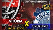 Imagem Vitória recebe líder Cruzeiro para se afastar da zona de rebaixamento