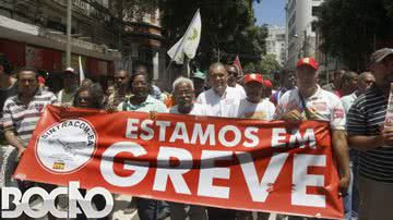 Imagem Operários da construção, em greve há 15 dias, realizam assembleia hoje