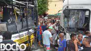 Imagem Acidente grave entre dois ônibus na Ladeira de São Caetano deixa 20 feridos
