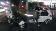 Imagem Motorista morre após colidir com caminhão usado em obra da prefeitura
