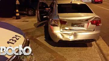 Imagem Torcedor do Bahia suspeito de embriaguez causa acidente e é preso