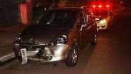Imagem Suspeito bate carro após assaltar posto de combustíveis em Canabrava