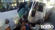 Imagem Acidente entre ônibus e caminhão faz vítimas na Paralela. Assista