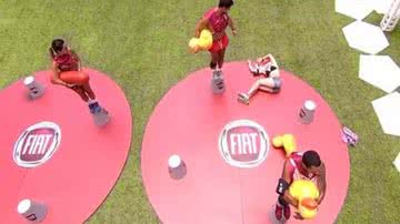 Imagem Primeira prova de resistência do BBB14 causa desmaio em participante 