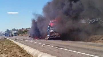 Imagem Acidente na BR 116 deixa três mortos