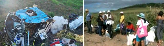 Imagem Extremo sul: dois acidentes deixam sete pessoas feridas e uma morta