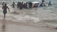 Imagem Perigo: barco afunda em Ilha de Maré