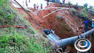 Imagem Porto Seguro: carro cai em cratera às margens da BR-367