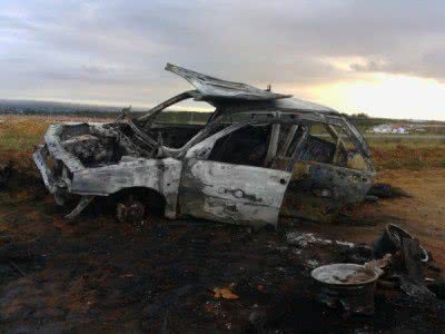 Imagem Após pane, carro pega fogo em Conquista
