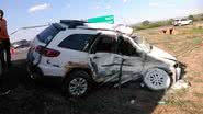 Imagem Empresário morre após capotar carro em Milagres