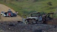 Imagem Caminhão carregado de fogos explode. Motorista morre