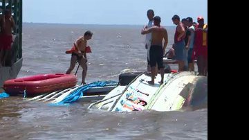 Imagem Buscas por desaparecidos em naufrágio no Amapá são retomadas