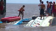 Imagem Buscas por desaparecidos em naufrágio no Amapá são retomadas