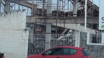 Imagem   Igreja em construção desaba em Santo Antônio de Jesus e deixa feridos