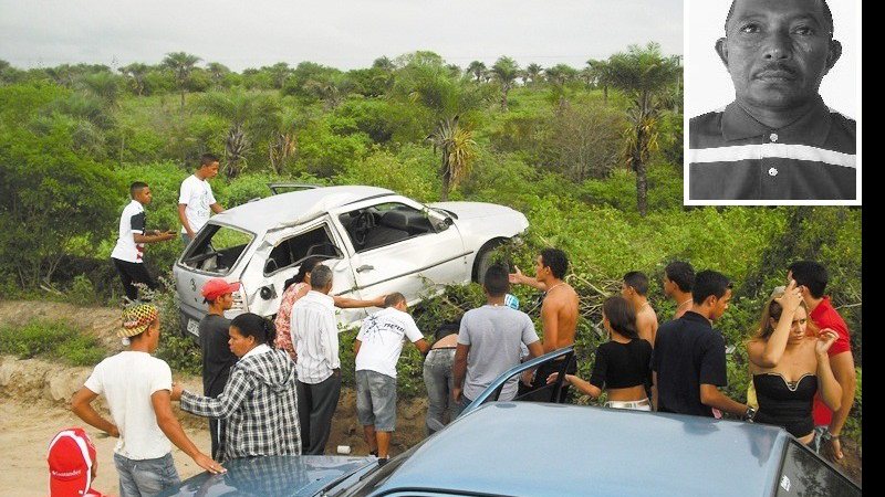 Imagem Suplente de vereador morre em acidente de carro em Cansanção