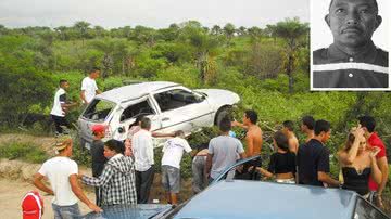 Imagem Suplente de vereador morre em acidente de carro em Cansanção