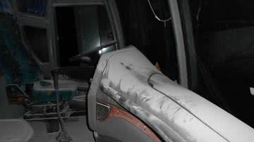 Imagem Ônibus pega fogo com passageiros que iriam para o Festival de Inverno Bahia
