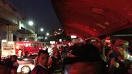 Imagem Táxi invade ponto de ônibus na Bonocô e atropela cinco pessoas