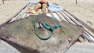 Imagem Pescador morre ao ser arrastado por peixe gigante para o fundo do mar