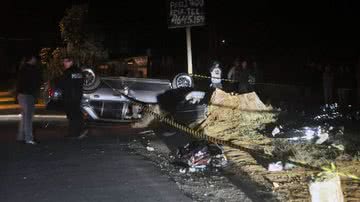 Imagem Acidente durante racha em SP deixa seis jovens mortos