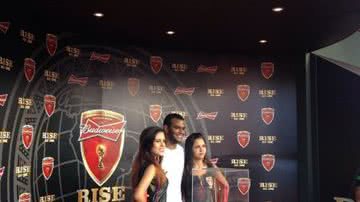 Imagem  Lounge da Budweiser chama a atenção na Arena Fonte Nova