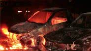 Imagem Tanque Novo: carros da prefeitura  são incendiados