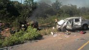Imagem Correntina: quatro pessoas morrem após forte colisão de veículos