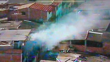 Imagem Residência no Alto da Santa Teresinha pega fogo